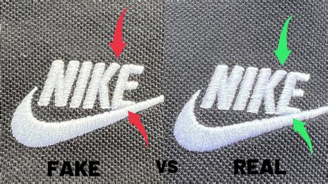 nike logo fake vs real jackety|how to tell if nikes are false.